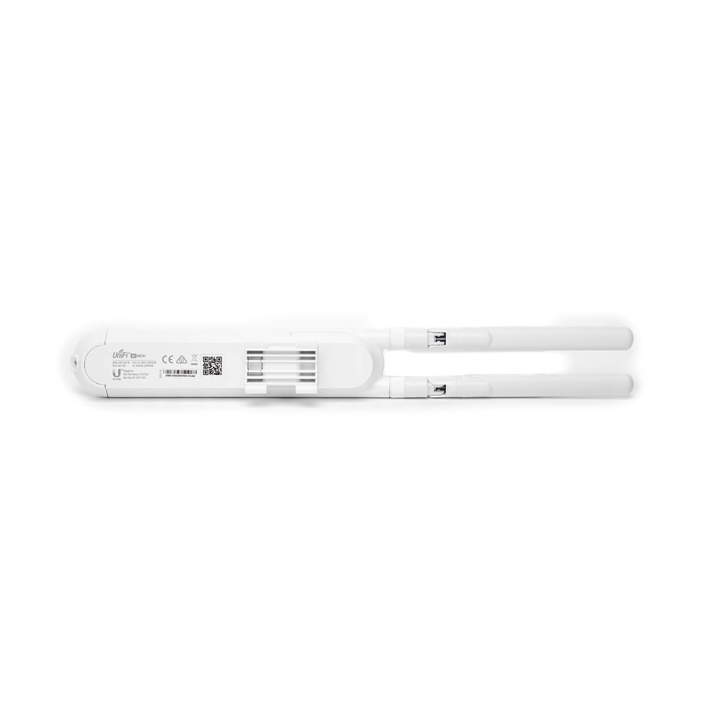 Access Point UniFi MESH para exterior 802.11ac doble banda 2.4/5 GHz, MIMO 2x2, antenas desmontables, hasta 1167 Mbps