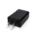 Vorago Cargador USB-A carga Rapida 3.0, 1 Puerto Usb Inteligente 1.5a/2.0a/3.0a, Negro