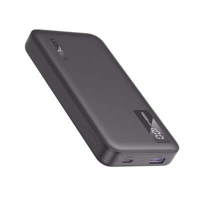 UGREEN Power Bank de 10000mAh NEXODE | 22.5W | USB-A | USB-C | Indicador Led | Tecnología de Carga Rápida | Ultra Delgado | Ultra ligero | PD3.0/QC3.0/FCP/AFC/APPLE/SAMSUNG/ BC1.2/SC | Aprobado CE, Rohs, FCC, REACH, POPS, etc.