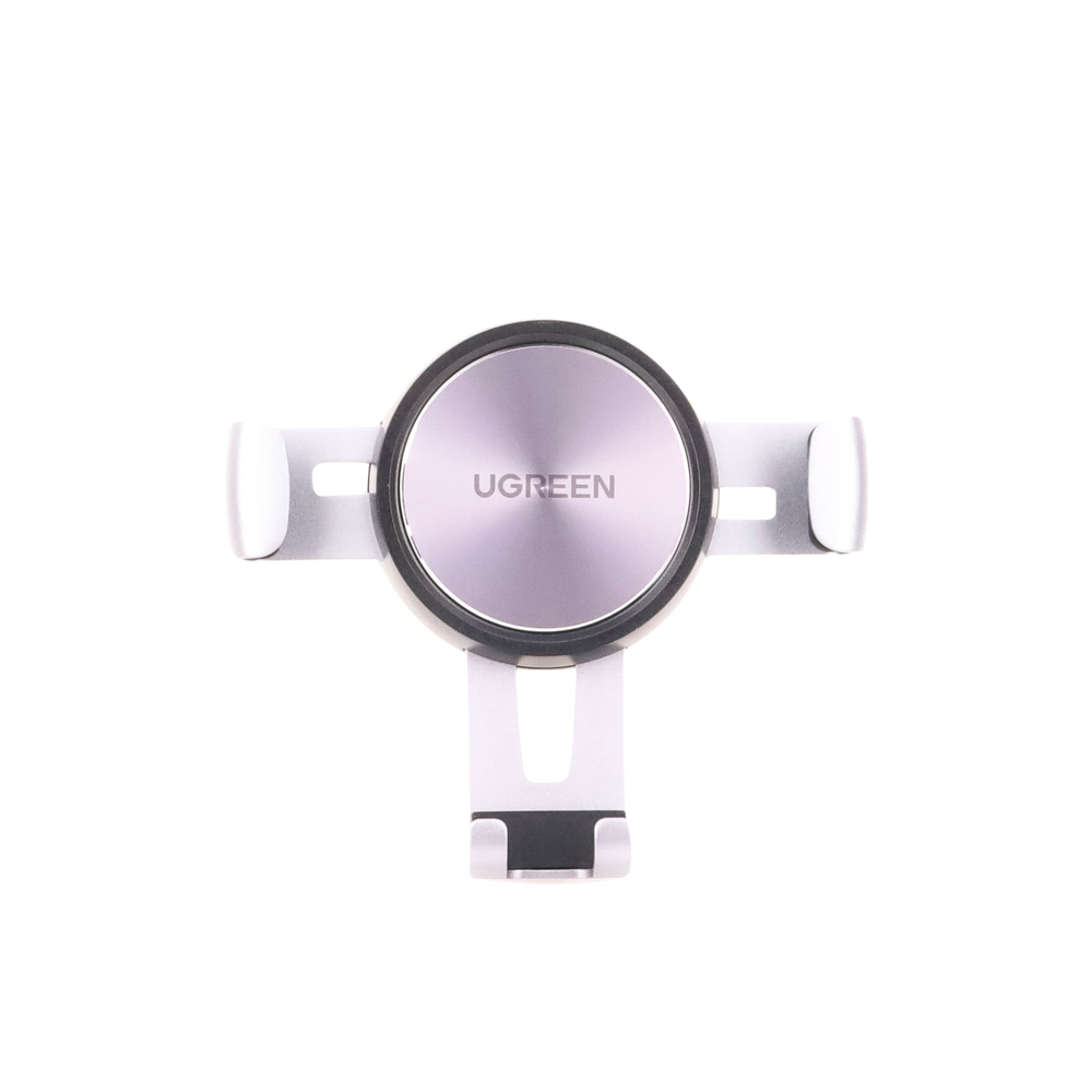Soporte de Celular para Automóvil en Rendija de Ventilación / Sistema de Gravedad / Rotación de 360° /Ángulo Múltiple / Almohadillas de Goma Antideslizantes / Amplia Compatibilidad con dispositivos de 4'' a 7'' / Color Negro