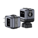 UGREEN Cargador Mini GaNRobot 30W serie Nexode | 1 USB-C de Carga Rápida | Tecnología GaN II | Multiprotocolo PD/QC/SCP/FCA | Carga Inteligente | Pantalla LED | Zapato Magnético Extraíble | Color Negro.