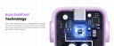 UGREEN Cargador Mini GaNRobot 30W serie Nexode | 1 USB-C de Carga Rápida | Carga Inteligente | Pantalla LED | Zapato Magnético Extraíble | Color Lila