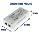 Dahua Inyector Hi-Poe Midspan Gigabit / Soporta PoE|PoE+|Hi-PoE 60 Watts para PTZ / Indicadores Led de Status
