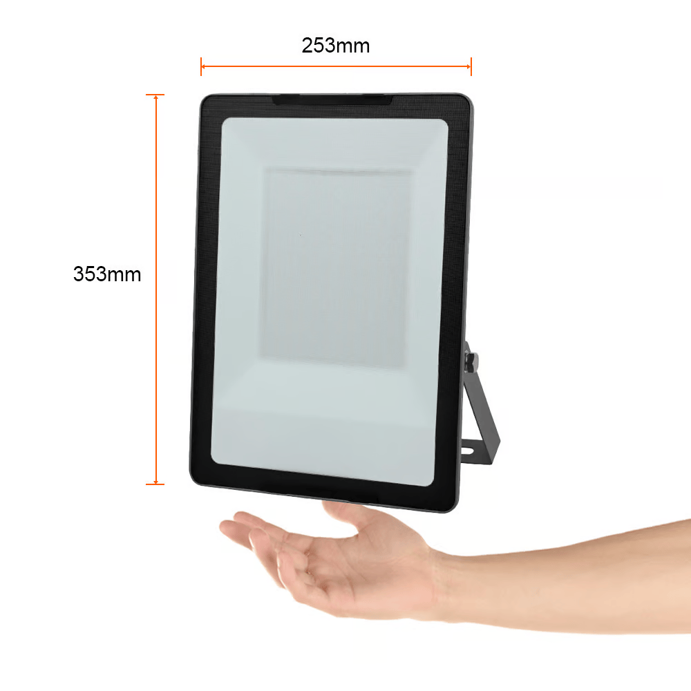 Reflector Led Tecnolite Negro Exterior 200W, 6500K, 16000lm