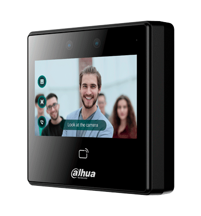 Dahua Control de Acceso con Reconocimiento Facial / Pantalla 4.3" / Soporta 3000 Rostros, Usuarios y Passwords/ 5,000 Tarjetas Mifare / 99.99% de Precisión