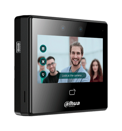 Dahua Control de Acceso con Reconocimiento Facial / Pantalla 4.3" / Soporta 3000 Rostros, Usuarios y Passwords/ 5,000 Tarjetas Mifare / 99.99% de Precisión