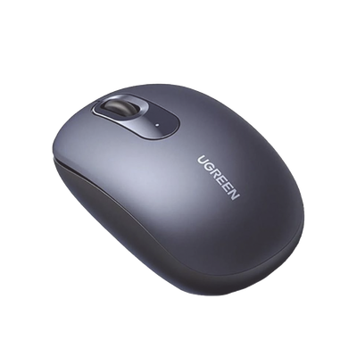 UGREEN Mouse Inalámbrico 2.4G 800/1200/1600/2400 DPI / Función de 3 botones / Alcance 10m / Silencioso / Ergonómico / Anti-caída y Anti-interferencias / Color Midnight Blue / Batería Alcalina AA (incluida).