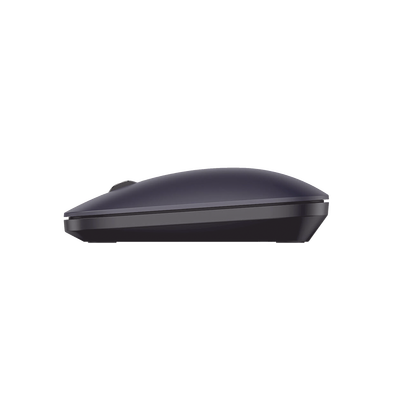 UGRENN Mouse inalámbrico 2.4 GHz | Ultra Delgado y Silencioso | DPI 1000/1600/2000/4000 (Ajustable) | Alcance 10m | Scroll de Aluminio | Adaptable a diferentes superficies | Diseño suave al tacto | Contiene Receptor USB | Color Negro.