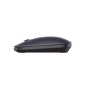 UGRENN Mouse inalámbrico 2.4 GHz | Ultra Delgado y Silencioso | DPI 1000/1600/2000/4000 (Ajustable) | Alcance 10m | Scroll de Aluminio | Adaptable a diferentes superficies | Diseño suave al tacto | Contiene Receptor USB | Color Negro.