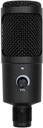 Xzeal Micrófono Gamer USB Filtro Anti-pop, Tripie Incluido, Color Negro