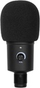 Xzeal Micrófono Gamer USB Filtro Anti-pop, Tripie Incluido, Color Negro