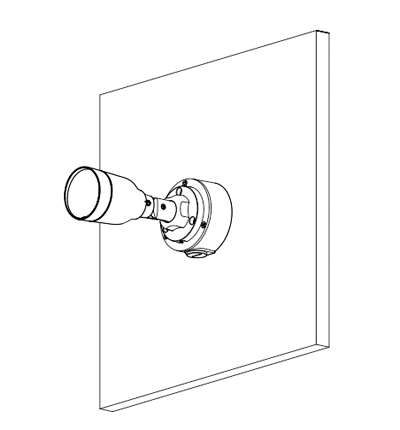 Cámara IP Bullet de 4 Megapixeles