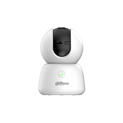 Dahua Cámara IP Domo Motorizado WiFi 5Mpx con botón de llamada, autotracking, audio bidireccional, sirena, micrófono, detección de humanos/mascotas