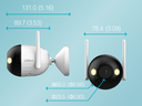 Dahua Cámara IP Bullet Wifi 4 Mpx Full Color
