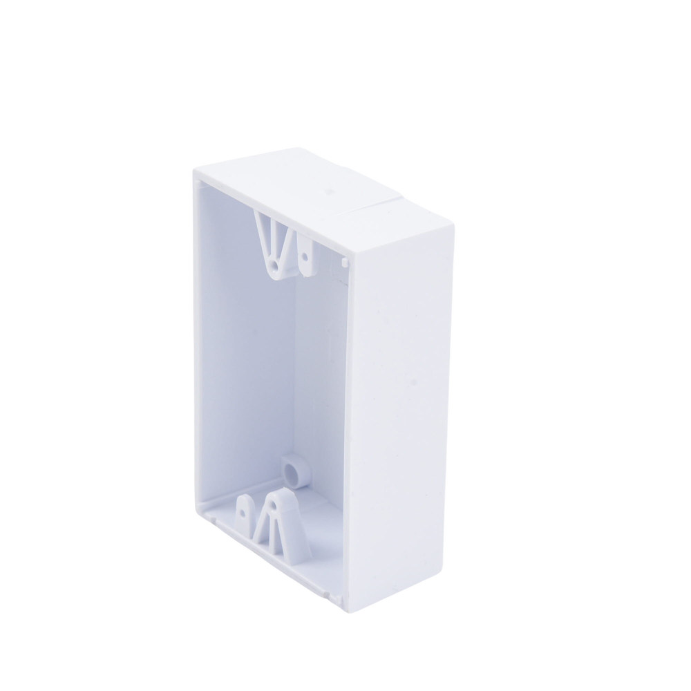 Caja trasera de montaje color blanco para Estaciones de Parada STOPPER