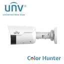 Uniview Cámara IP Mini Bullet Ultra265 / 4mp Lente Fijo De 2.8mm / 12vdc & Poe / Ranura MicroSD / Micrófono Y Bocina Embebidos / WDR 120db / Ip67 / 30m Ir / Analíticas Human Body Detection / Colorhunter (Serie Easy)