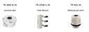 Uniview Cámara IP Mini Bullet Ultra265 / 4mp Lente Fijo De 2.8mm / 12vdc & Poe / Ranura MicroSD / Micrófono Y Bocina Embebidos / WDR 120db / Ip67 / 30m Ir / Analíticas Human Body Detection / Colorhunter (Serie Easy)
