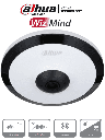Cámara IP FishEye 5Mpx WizMind IR 10Mts Micrófono