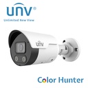 Uniview Cámara IP Mini Bullet Ultra265 / 4mp Lente Fijo De 2.8mm / 12vdc & Poe / Ranura MicroSD / Micrófono Y Bocina Embebidos / WDR 120db / Ip67 / 30m Ir / Analíticas Human Body Detection / Colorhunter (Serie Easy)