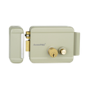 AccessPRO Cerradura Eléctrica con Botón de Salida / Incluye Llave / Exterior / Izquierda