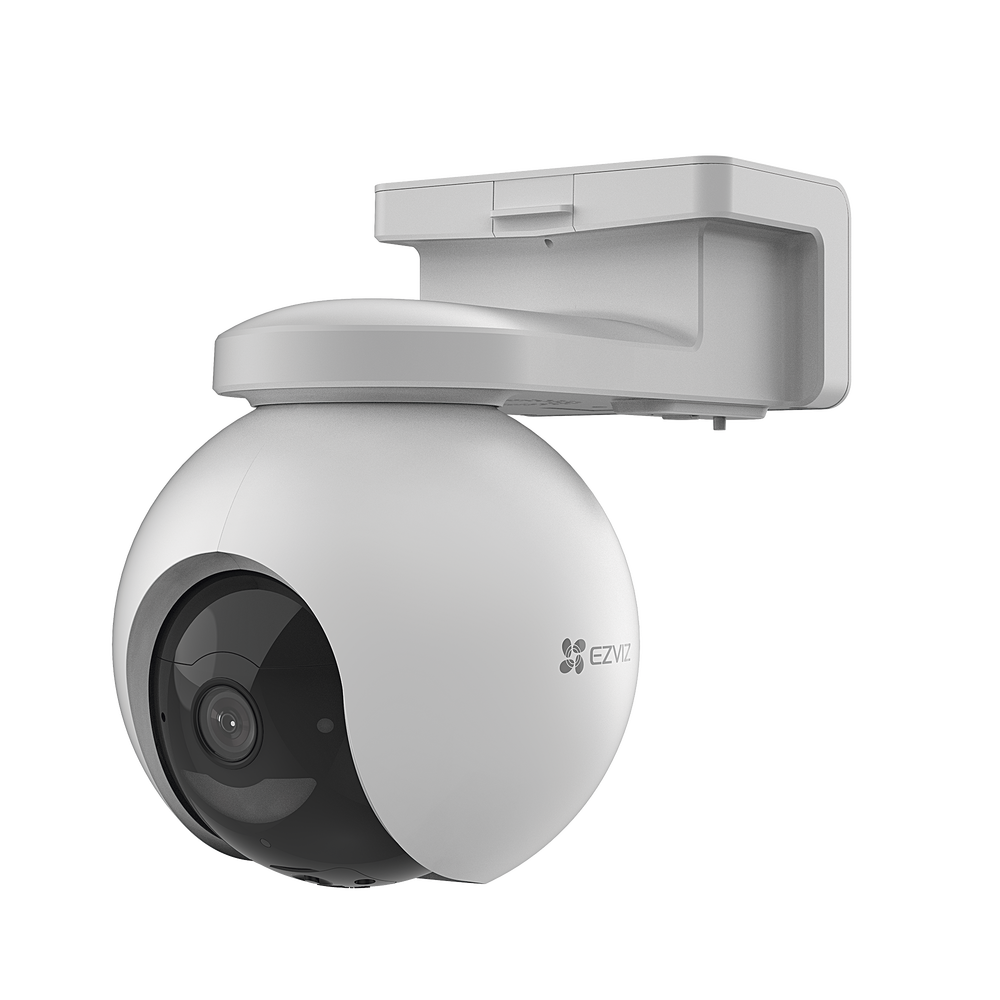 Ezviz Cámara de Batería Recargable 4G Compatible con Panel Solar / Seguimiento Inteligente / Visión Nocturna a Color / Detección humana / Exterior Con Protección IP65
