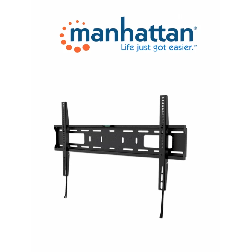 MANHATTAN Soporte para Pantallas de 37"-70" montaje en pared / Soporta hasta 50 Kg / Diseño ultra delgado / Instalación Fija