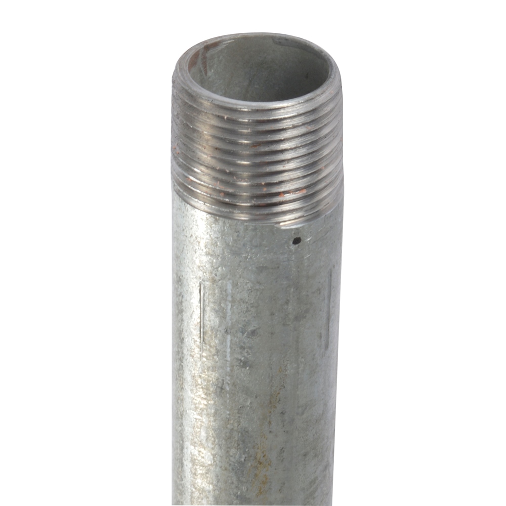 Jupiter Tubo conduit 1" Pared Gruesa (25mm) x 3 metros, galvanizado, etiqueta amarilla calibre 14 (Incluye 1 cople)