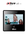 Dahua Control de Acceso con Reconocimiento Facial / Pantalla 4.3" / Soporta 3000 Rostros, Usuarios y Passwords/ 5,000 Tarjetas Mifare / 99.99% de Precisión