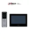 Dahua Kit Videoportero IP 2Mpx Wifi / Monitor 7" Wifi / 6&1 E&S Alarma / PoE / Ranura MicroSD / Apertura de Puerta / Hasta 3000 Tarjetas / IP65