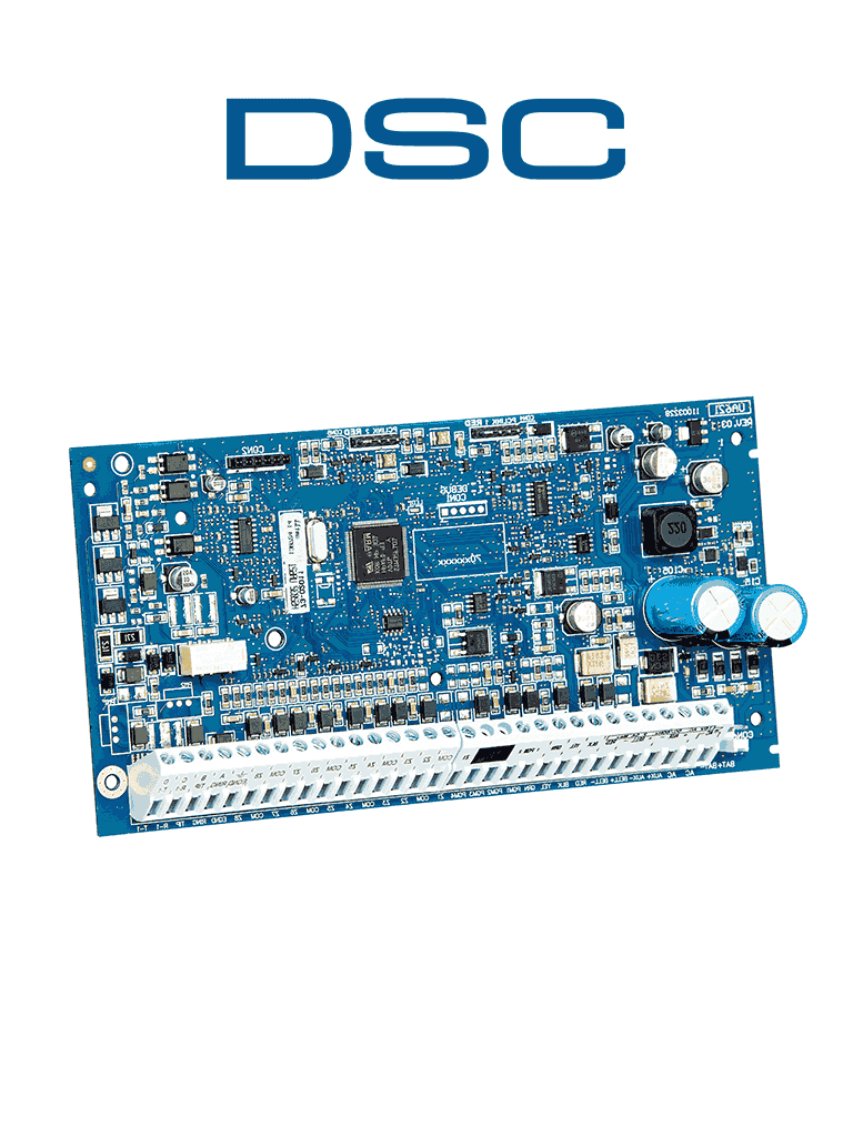 DSC SERIE NEO Panel de Alarma 8 zonas cableadas / expandible a 32 Zonas
