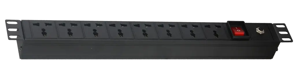 Dahua PDU (Unidad de distribución de energía) Regleta de enchufes para montaje en rack de 8 tomas 