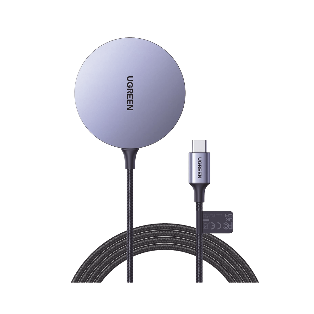 UGreen Cargador Inalámbrico Magnético | 15W | Tecnología Magsafe