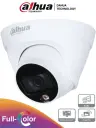 Dahua Cámara IP Domo 2Mpx / Full Color / 107° / micrófono / luz blanca 15m / IP67, PoE y DWDR