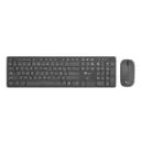 Stylos Kit Teclado Y Mouse Inalambrico, 105 Teclas, Usb, óptico, Español, Negro