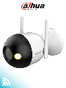 Dahua Cámara IP Bullet WiFi 4Mpx / Full Color + IR / 98° Visión / Micrófono, bocina y sirena / LED 30Mts / Detección de humanos / IP67