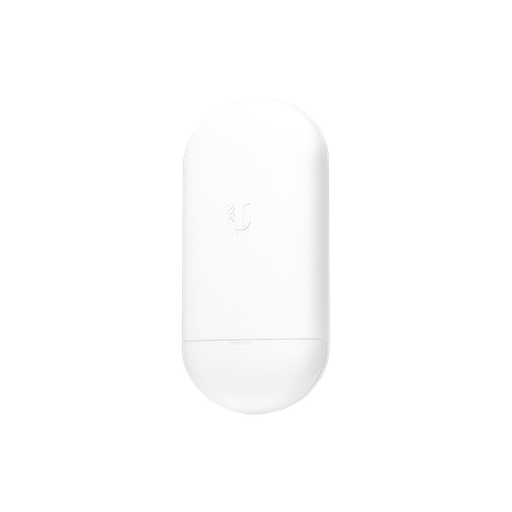 [LOCO5AC] Ubiquiti Antena PtP NanoStation airMAX Loco5AC CPE hasta 450 Mbps, 5 GHz (5150 - 5875 MHz), con antena integrada de 13 dBi, no incluye adaptador PoE