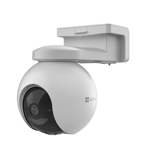 [CS-EB8-4G] Ezviz Cámara de Batería Recargable 4G Compatible con Panel Solar / Seguimiento Inteligente / Visión Nocturna a Color / Detección humana / Exterior Con Protección IP65