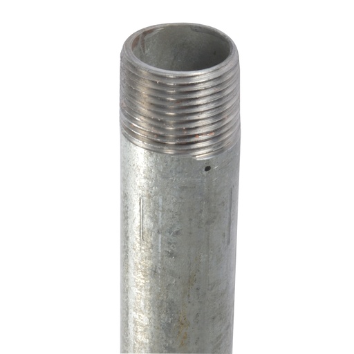 [JU-PG-100-TUB] Jupiter Tubo conduit 1" Pared Gruesa (25mm) x 3 metros, galvanizado, etiqueta amarilla calibre 14 (Incluye 1 cople)