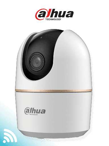 [DH-H5A] Dahua Cámara WiFi Domo Motorizado 5Mpx / Autotracking / Audio Dos Vías y Sirena / Detección de Humanos / 74° de visión