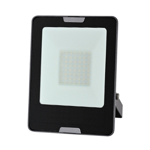 [50LQLEDT30MVN] Reflector Led Tecnolite Negro Exterior 50W, 3000K, 4500lm