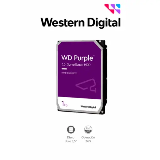 [WD11PURZ] WD Disco Duro de 1TB Purple