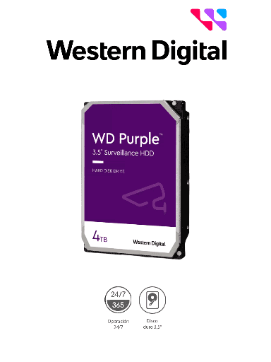 [WD43PURZ] WD Disco Duro de 4TB Purple