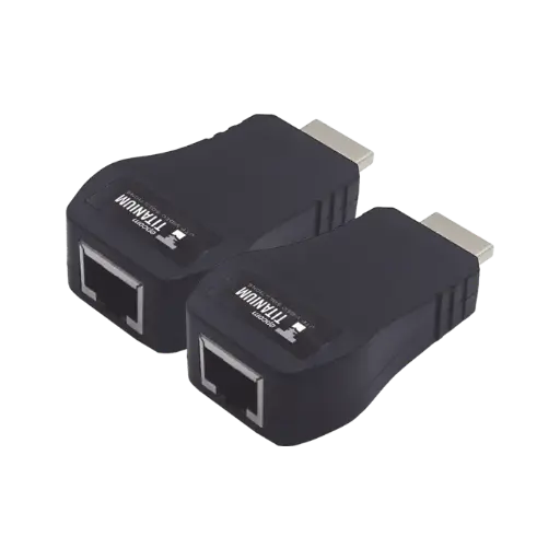 [TTHDMI2RJ] Titanium Kit Extensor 25m convertidor Señal HDMI a UTP