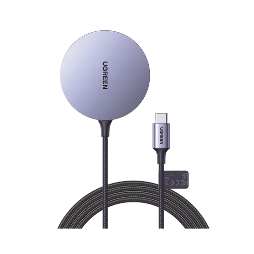 [30233] UGreen Cargador Inalámbrico Magnético | 15W | Tecnología Magsafe