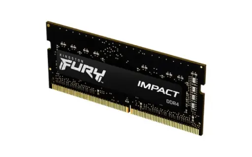 [740617318449] Kingston Memoria Ram Sodimm Para Laptop Fury Impact 8gb,3200mhz, Ddr4, Cl20, Negro.